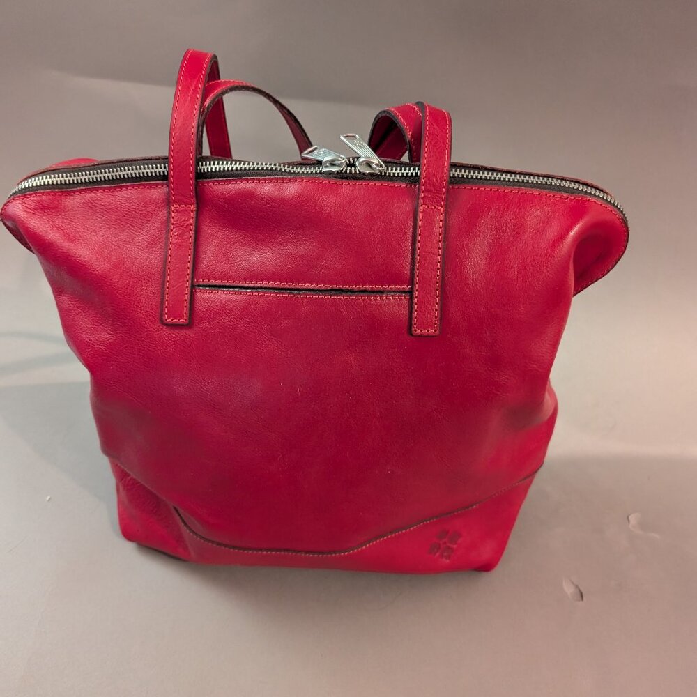 Patricia Nash Red Leather Tote – New Without Tags, Large Work/Travel Bag